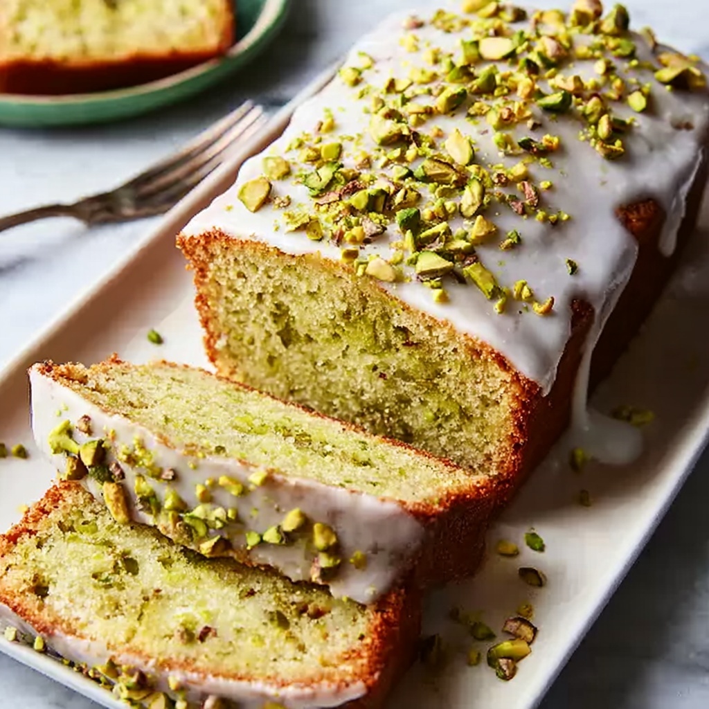 Pistachio Lemon Breakfast Bread Recipe - Recipe Image