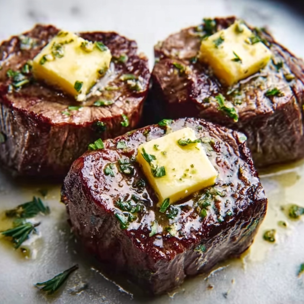 Perfect Pan-Seared Steak with Garlic Butter Recipe - Recipe Image