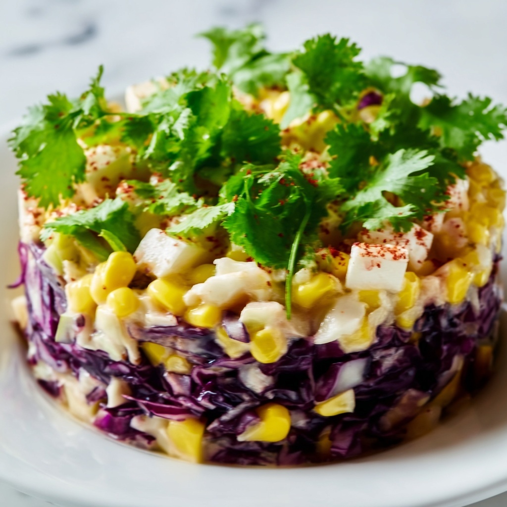 Mexican Street Corn Coleslaw Recipe - Recipe Image