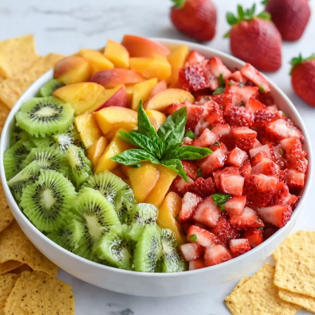 Fruit Salsa with Cinnamon Chips Recipe - Recipe Image