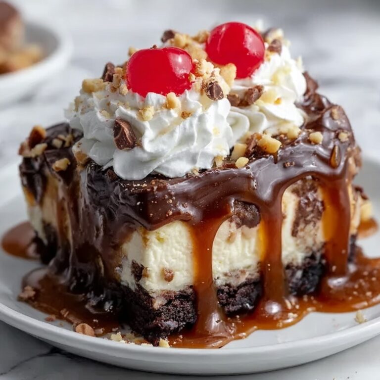 Ultimate English Brownie Sundae Recipe
