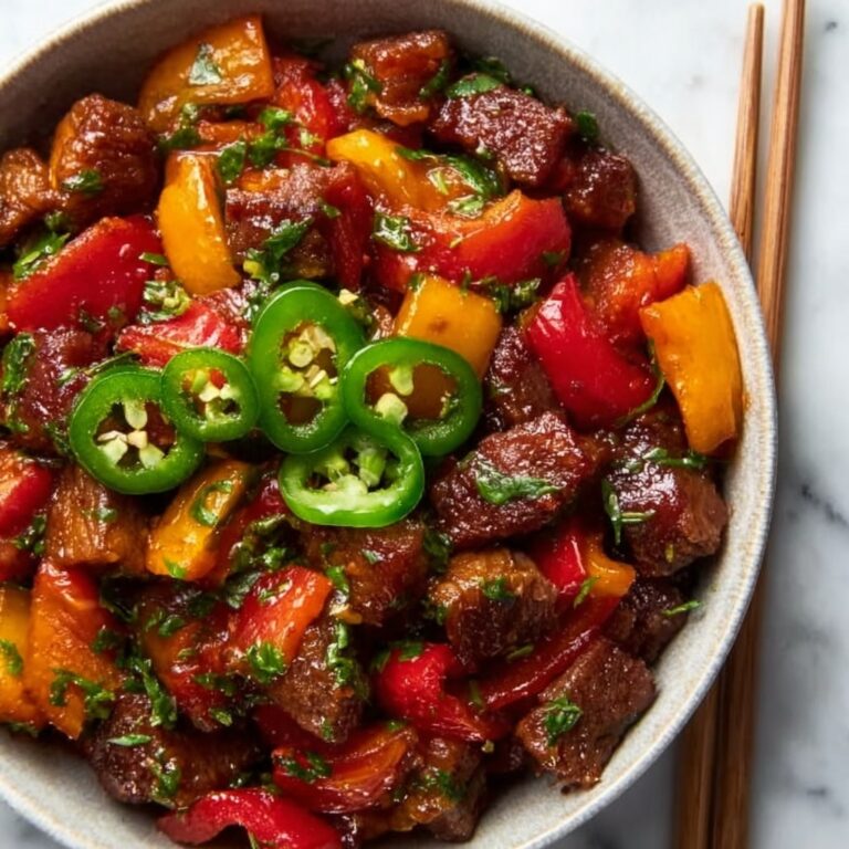 Jalapeno Chicken with Bell Peppers Recipe