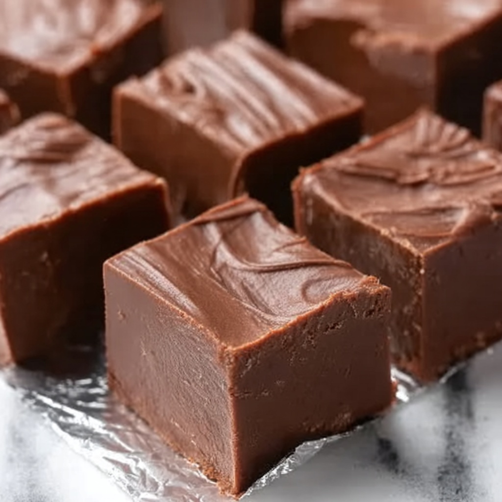 Easy No-Fail Chocolate Fudge Recipe - Recipe Image