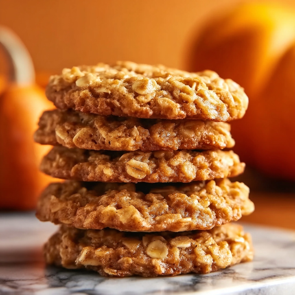 Pumpkin Spice No Bake Cookies Recipe - Recipe Image
