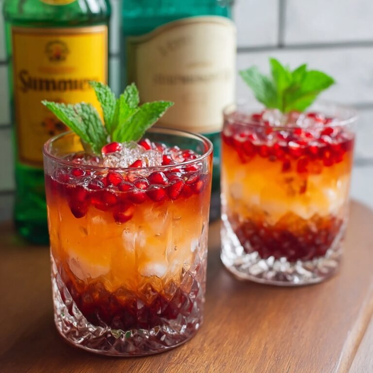 Unleash the Pomegranate Storm: A Refreshing Cocktail Adventure Recipe