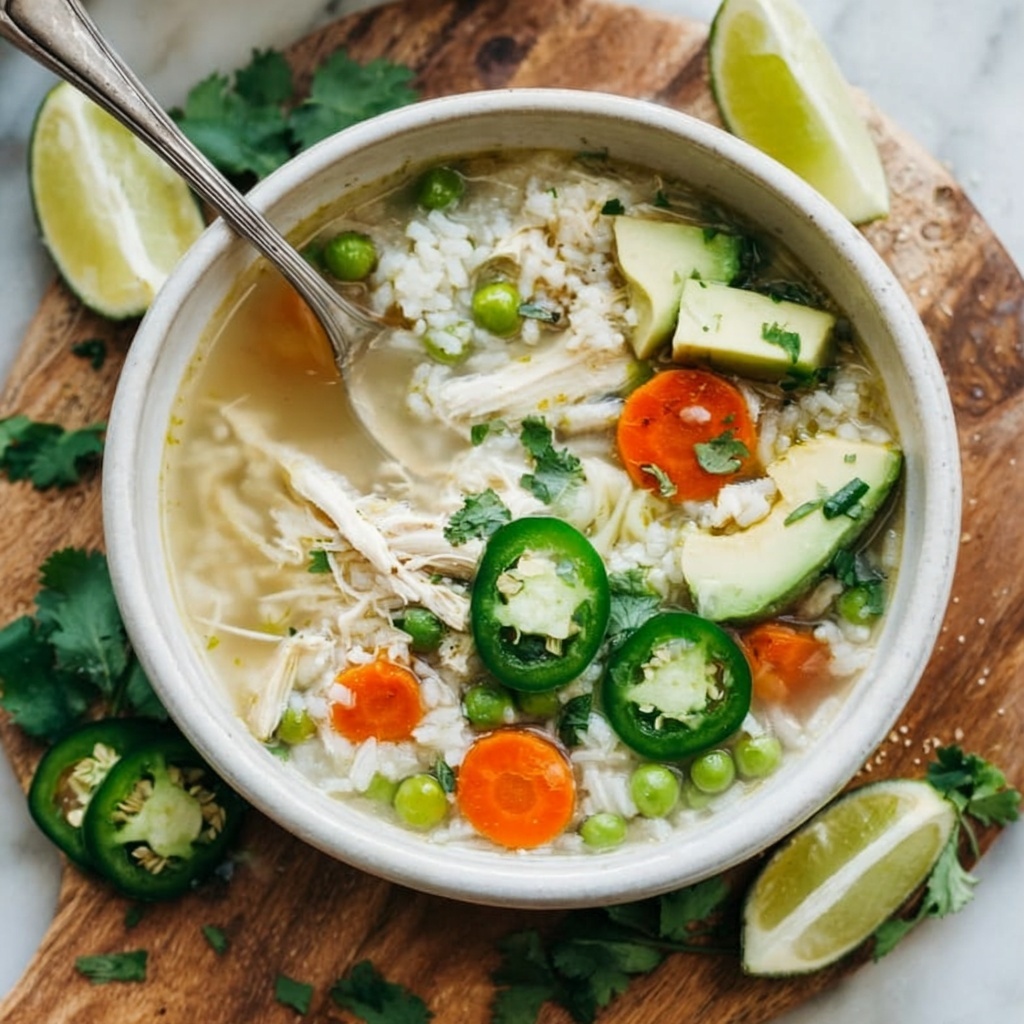 Easy Chicken & Rice Soup Recipe - Recipe Image
