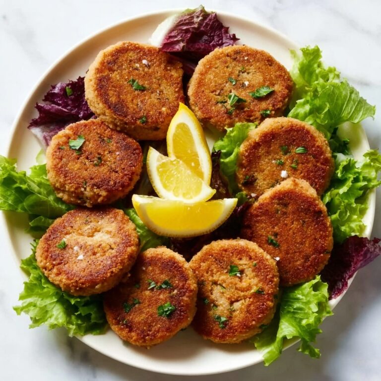 Easy Salmon Patties with Lemon Recipe