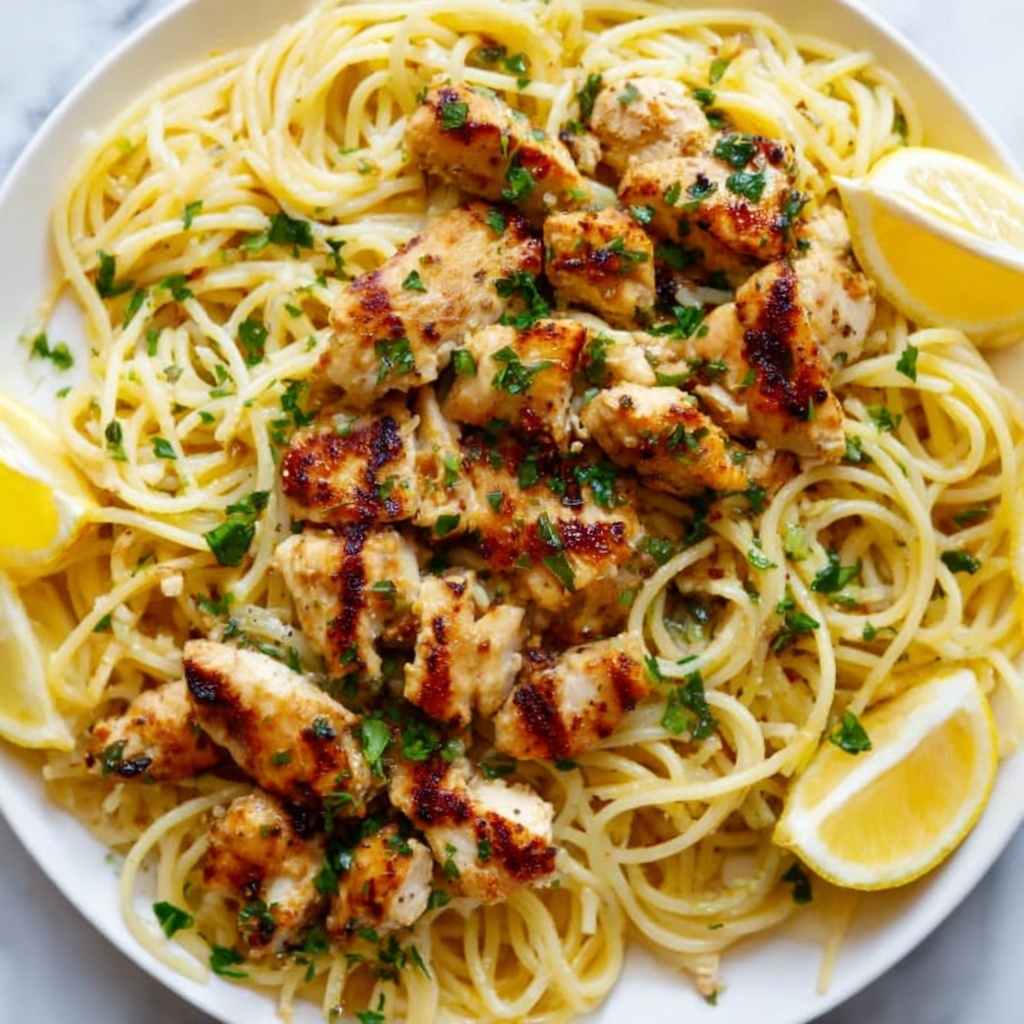 Chicken Scampi with Wine and Lemon Recipe - Recipe Image