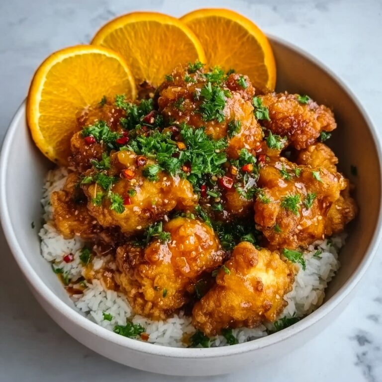 Orange Chicken Bowls Recipe