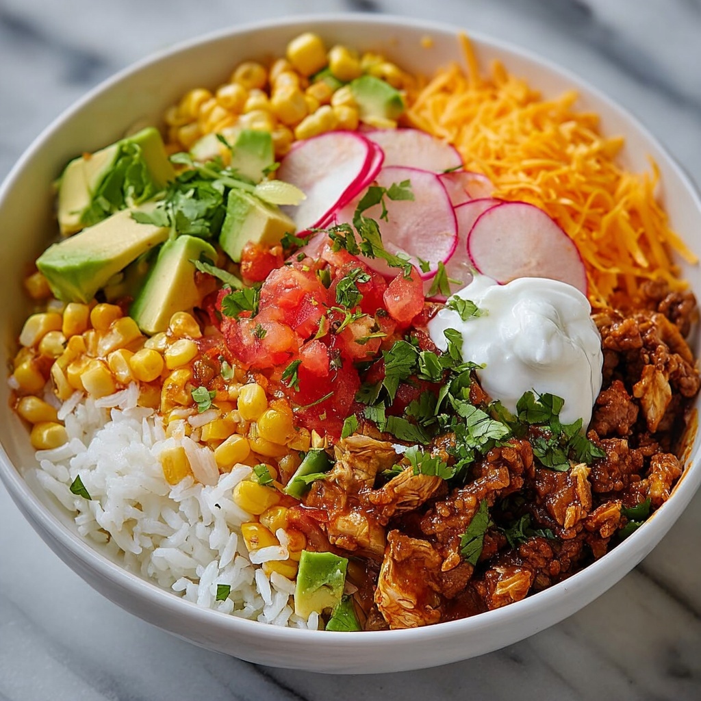 Taco Rice Bowl: An Easy, Flavorful Meal Recipe - Recipe Image