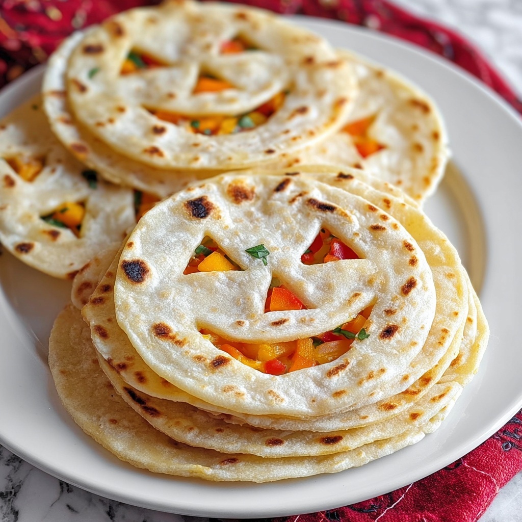 Jack o' Lantern Quesadillas: A Spooky Halloween Recipe - Recipe Image