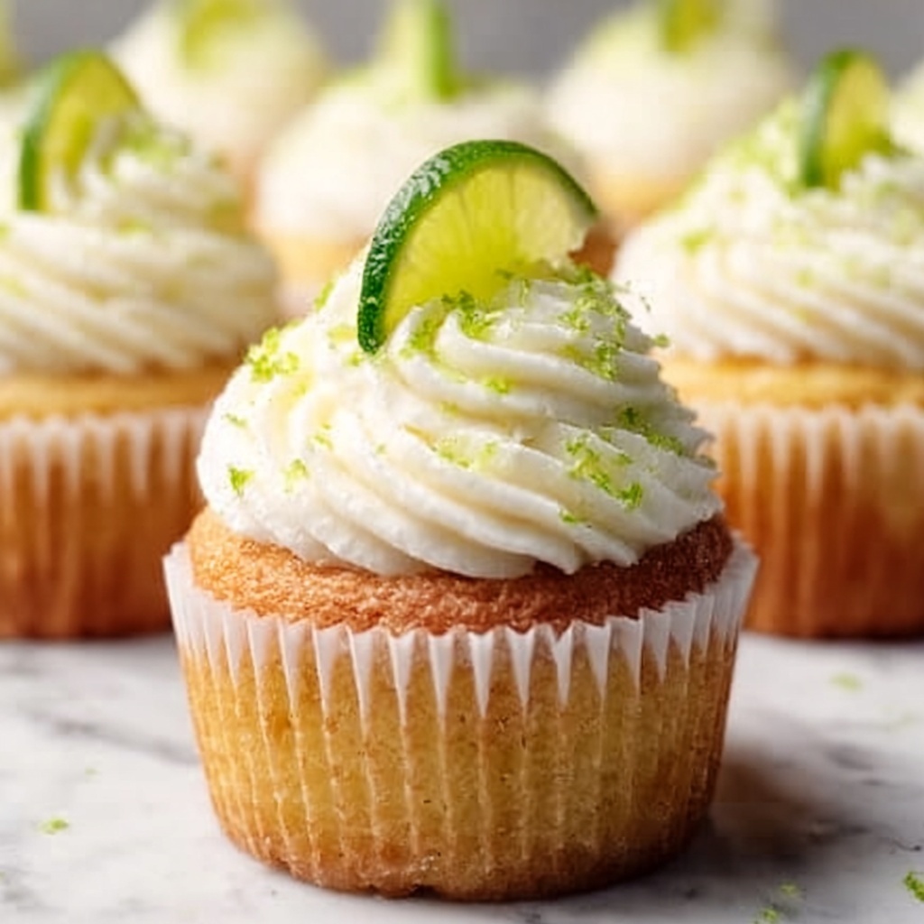 Margarita Cupcakes with Lime Frosting Recipe - Recipe Image