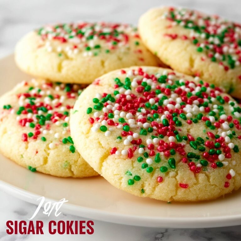 Soft Sugar Cookies with Sprinkles Recipe