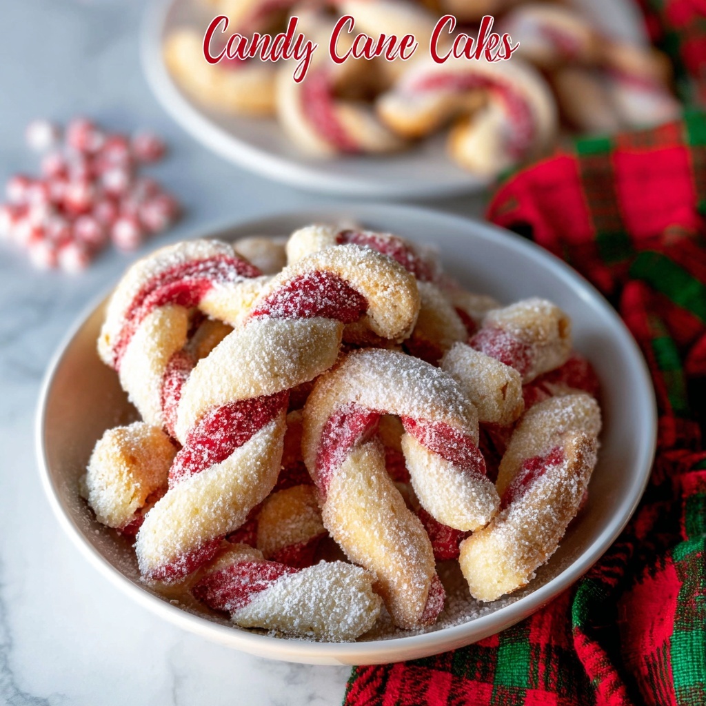 Candy Cane Cookies Recipe - Recipe Image