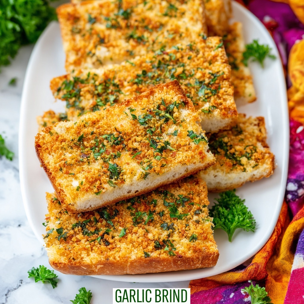 Homemade Garlic Bread Recipe - Recipe Image