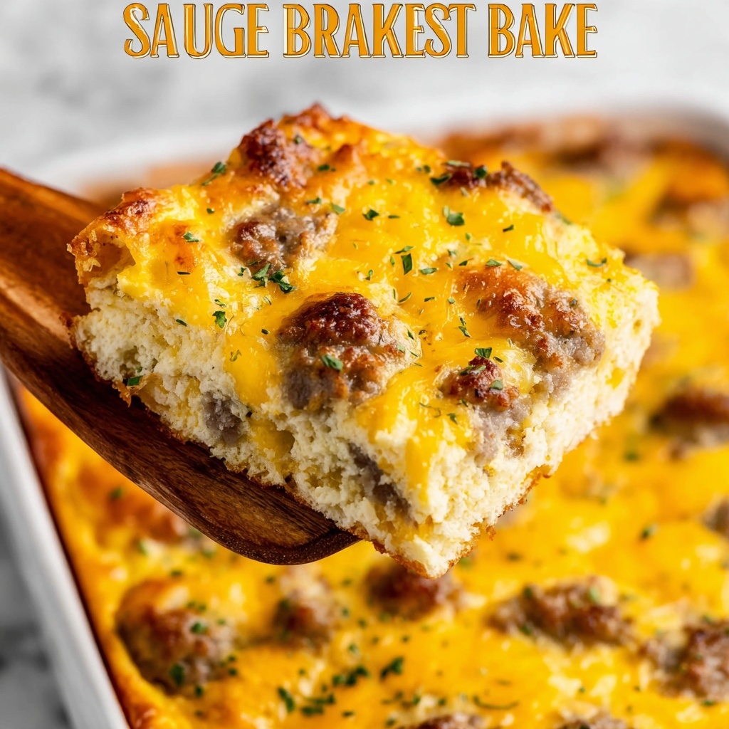 Sausage and Cheese Breakfast Bake Recipe - Recipe Image