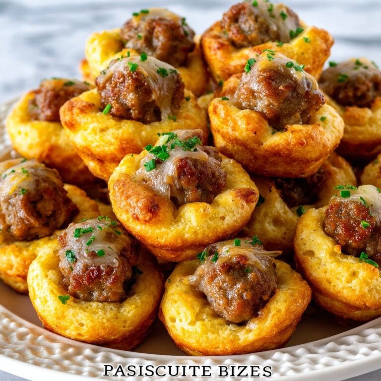 Sausage Pizza Biscuit Bites Recipe