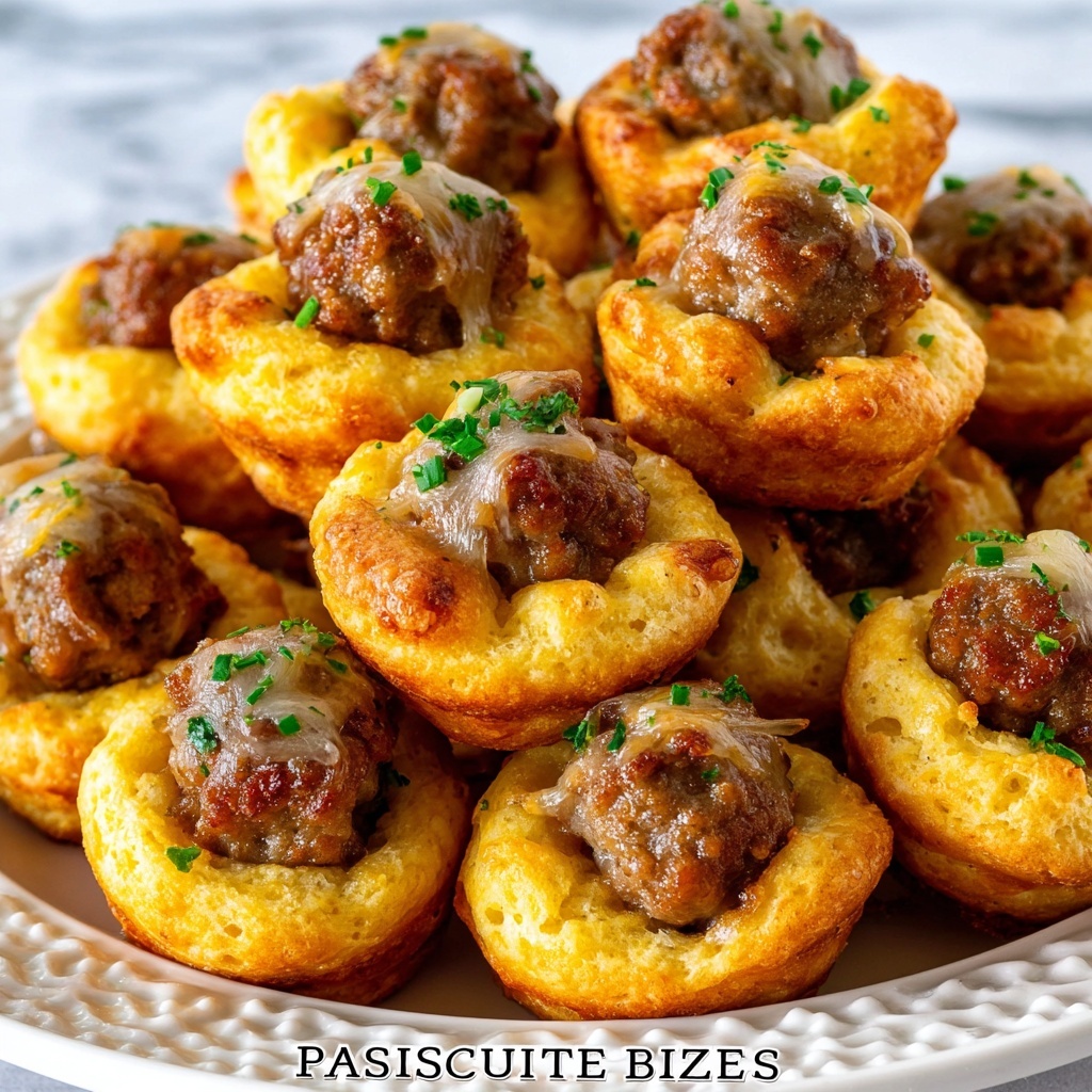 Sausage Pizza Biscuit Bites Recipe - Recipe Image