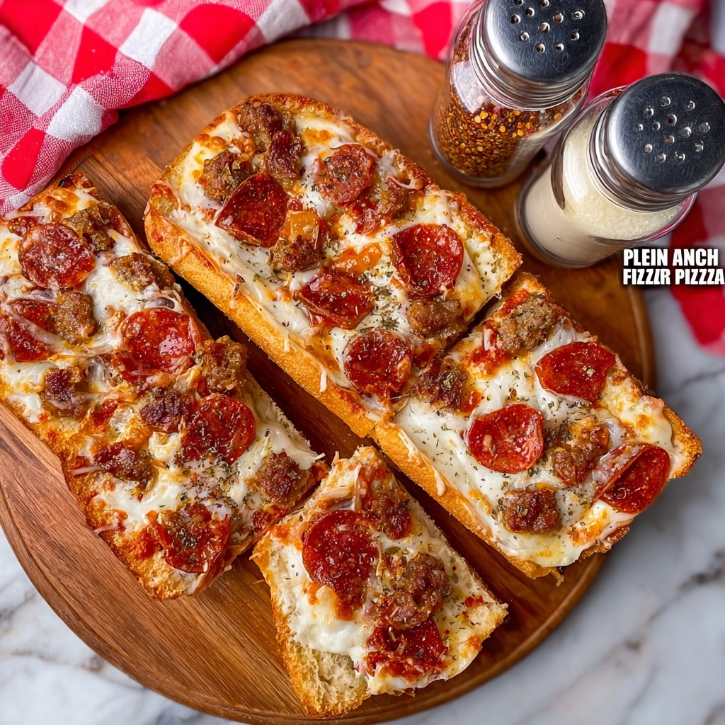 Homemade Air Fryer French Bread Pizza Recipe - Recipe Image