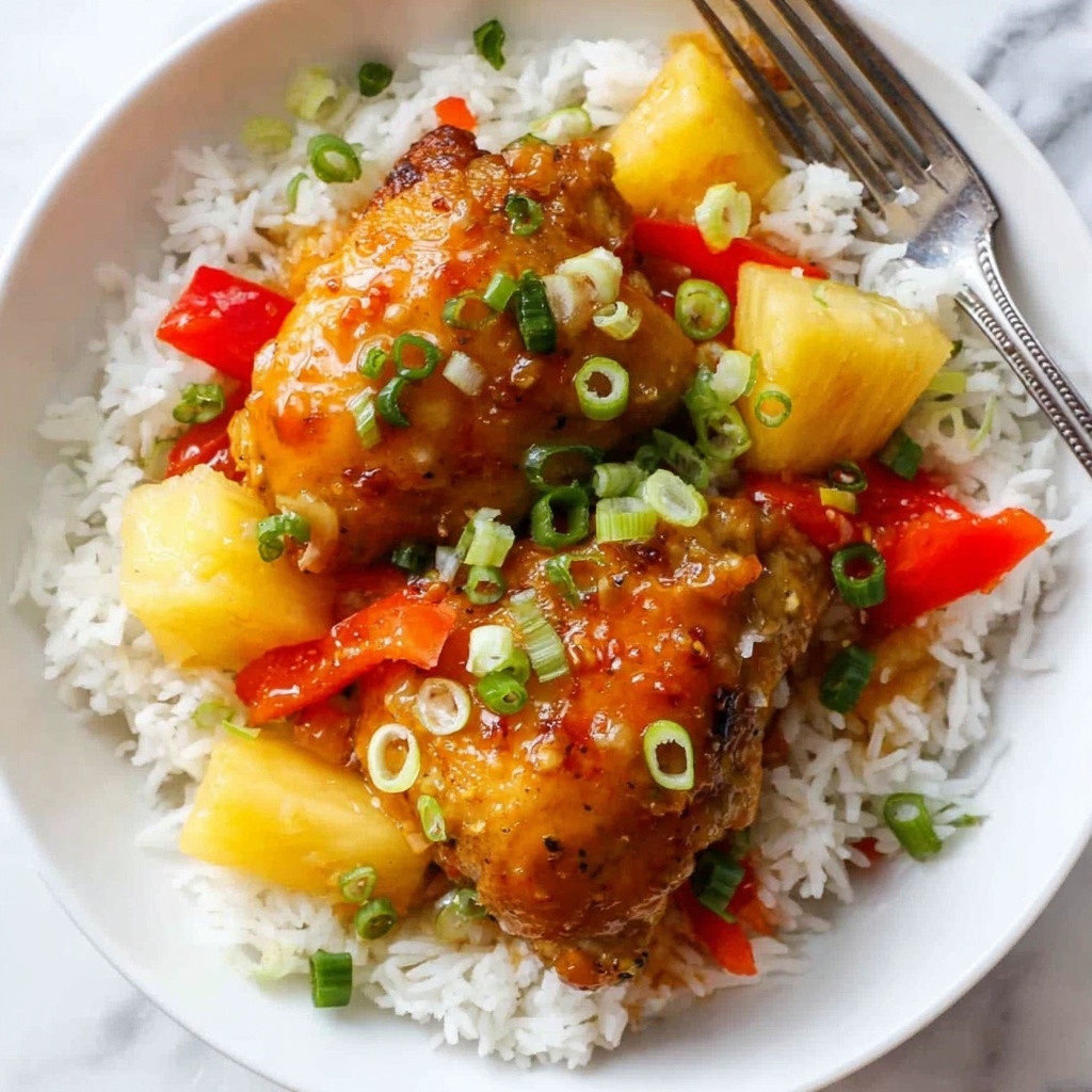 Crockpot Hawaiian Chicken Recipe - Recipe Image