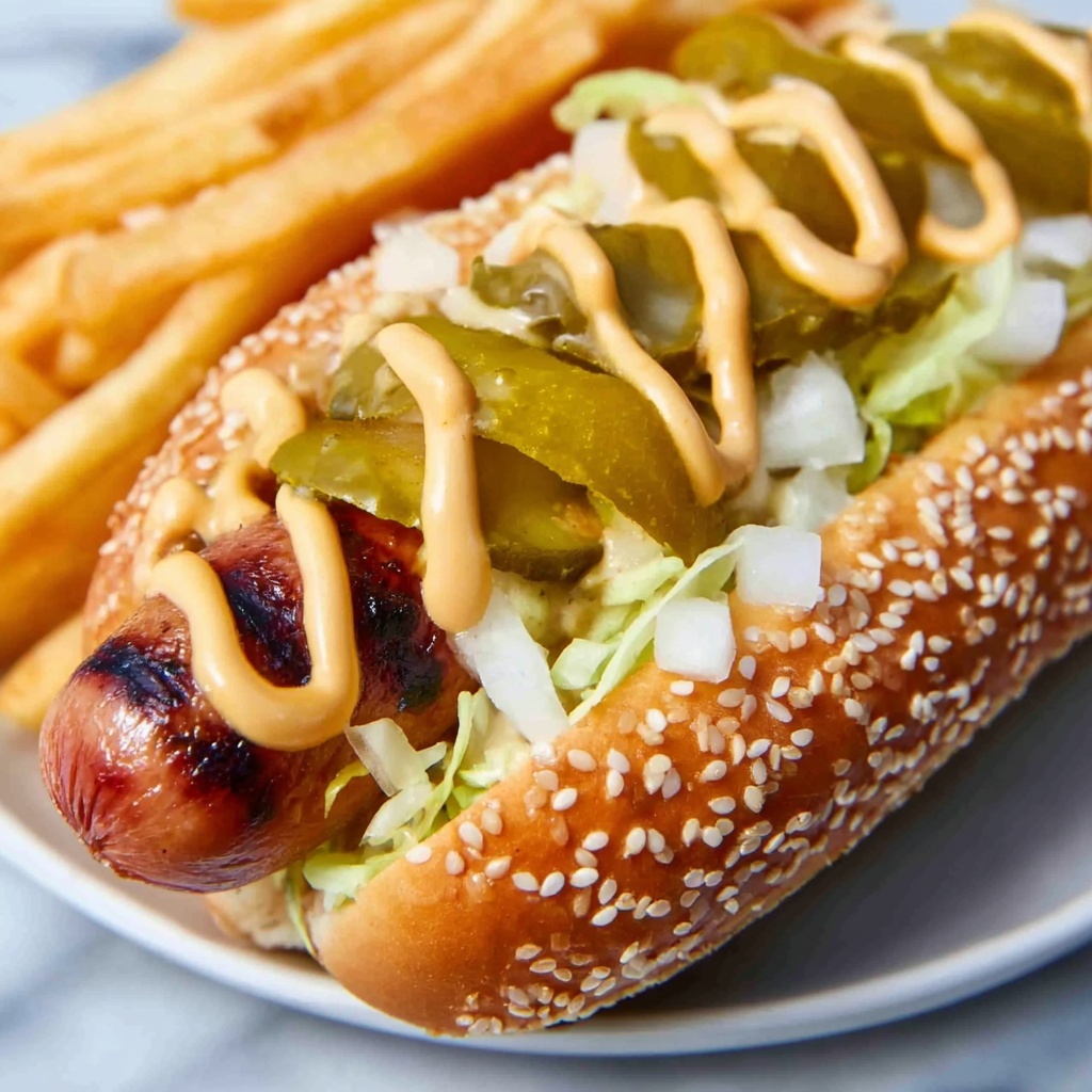Big Mac Hot Dogs Recipe - Recipe Image