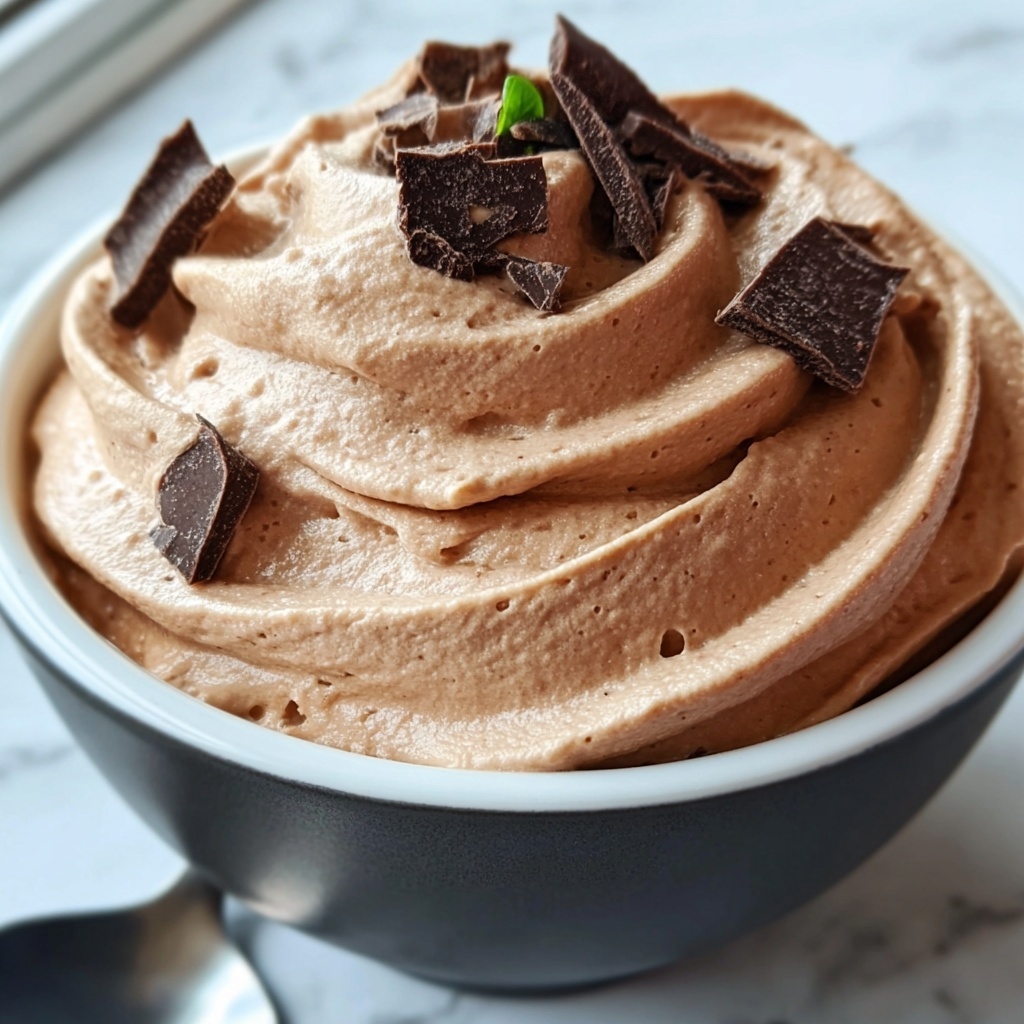 Whipped Chocolate Peanut Butter Dessert Recipe - Recipe Image