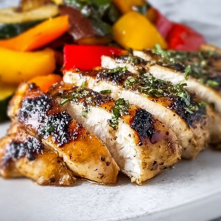 Honey Mustard Glazed Chicken with Roasted Vegetables Recipe