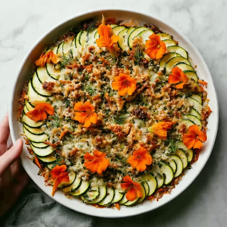 Savory Ground Turkey Zucchini Casserole Recipe