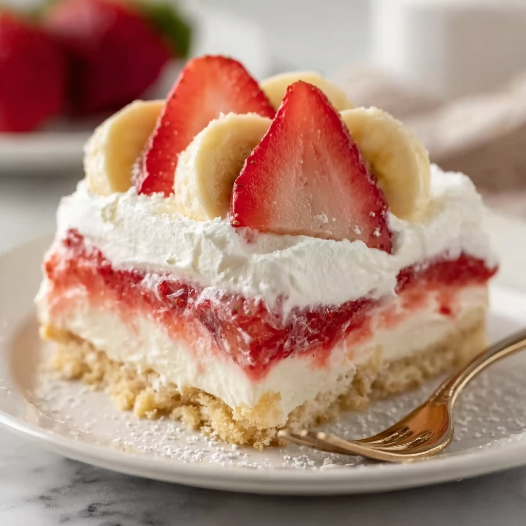 Strawberry Banana Cream Delight Recipe - Recipe Image