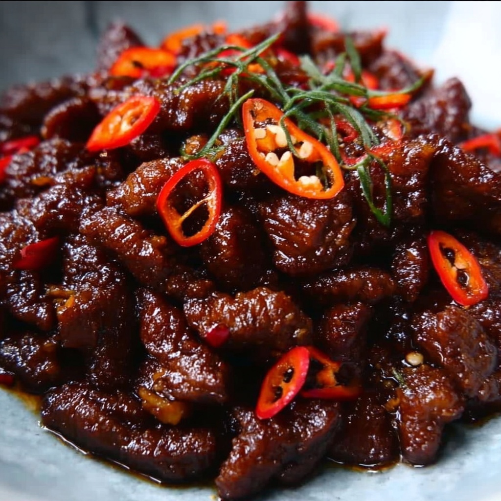 Crispy Shredded Chilli Beef: An Incredible Ultimate Recipe You’ll Love Recipe - Recipe Image