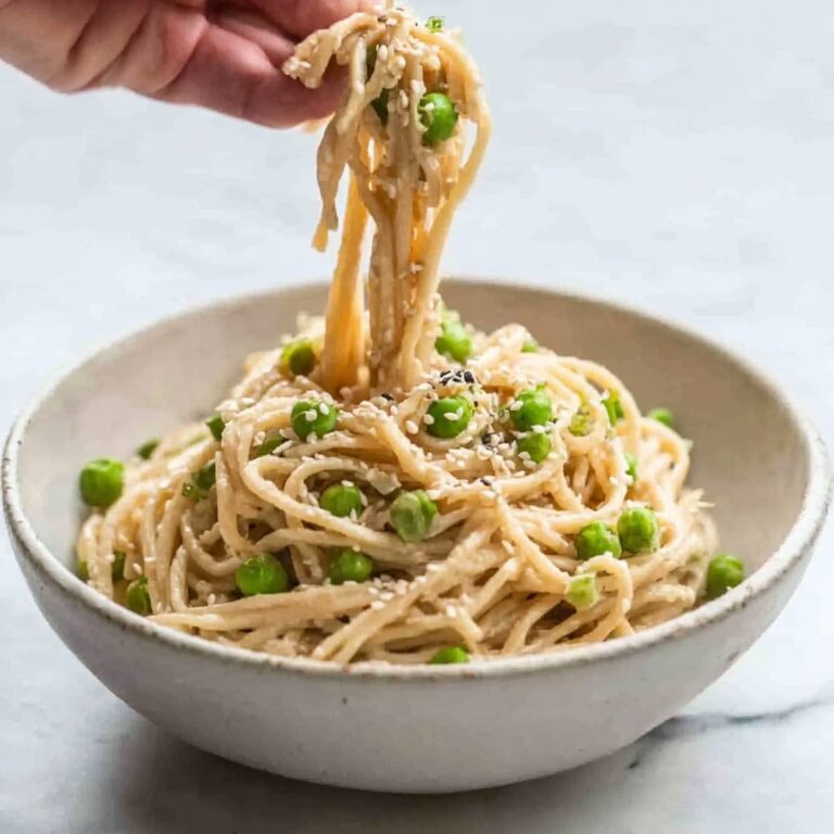 Creamy Tahini Noodles Recipe