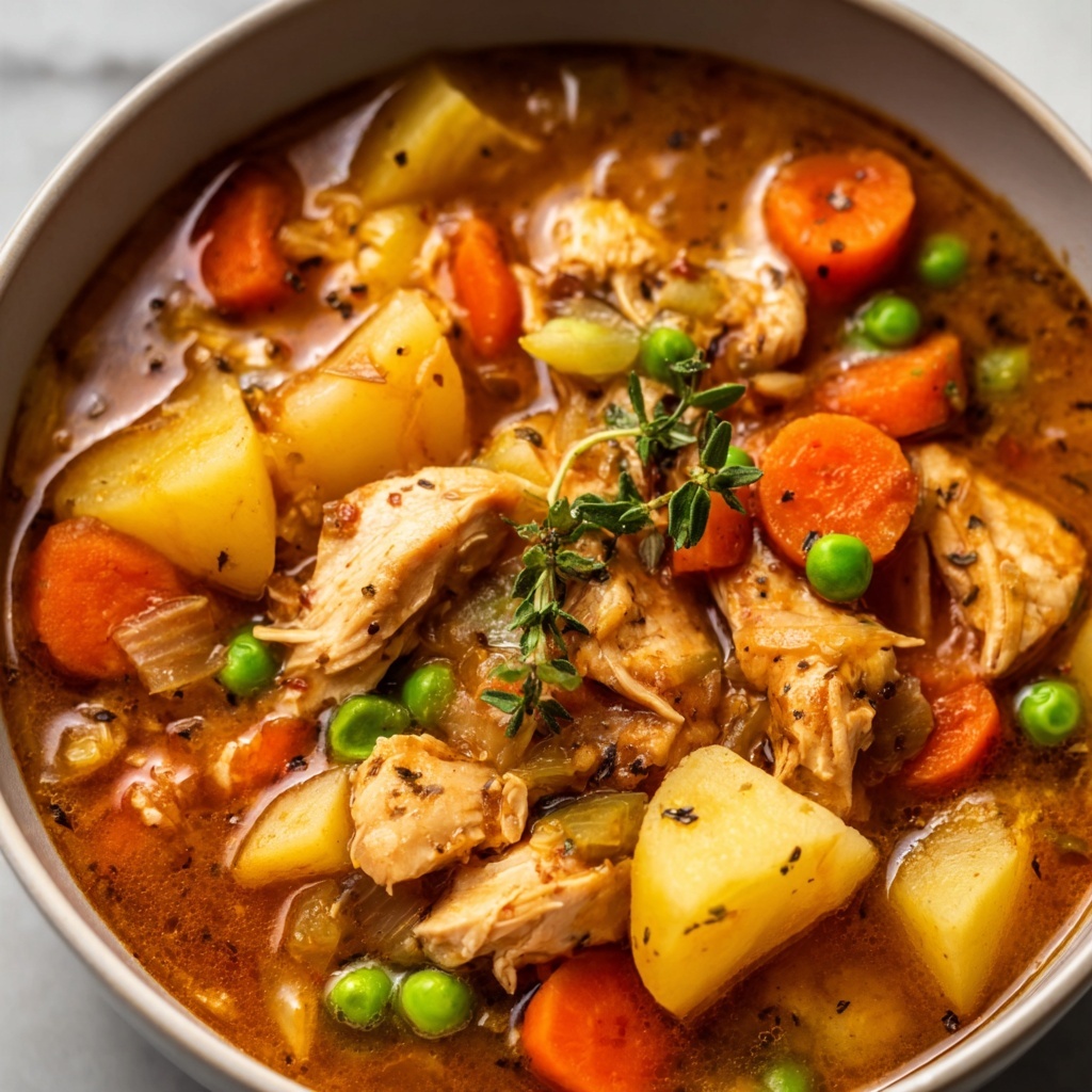 Hearty Chicken and Vegetable Stew Recipe - Recipe Image