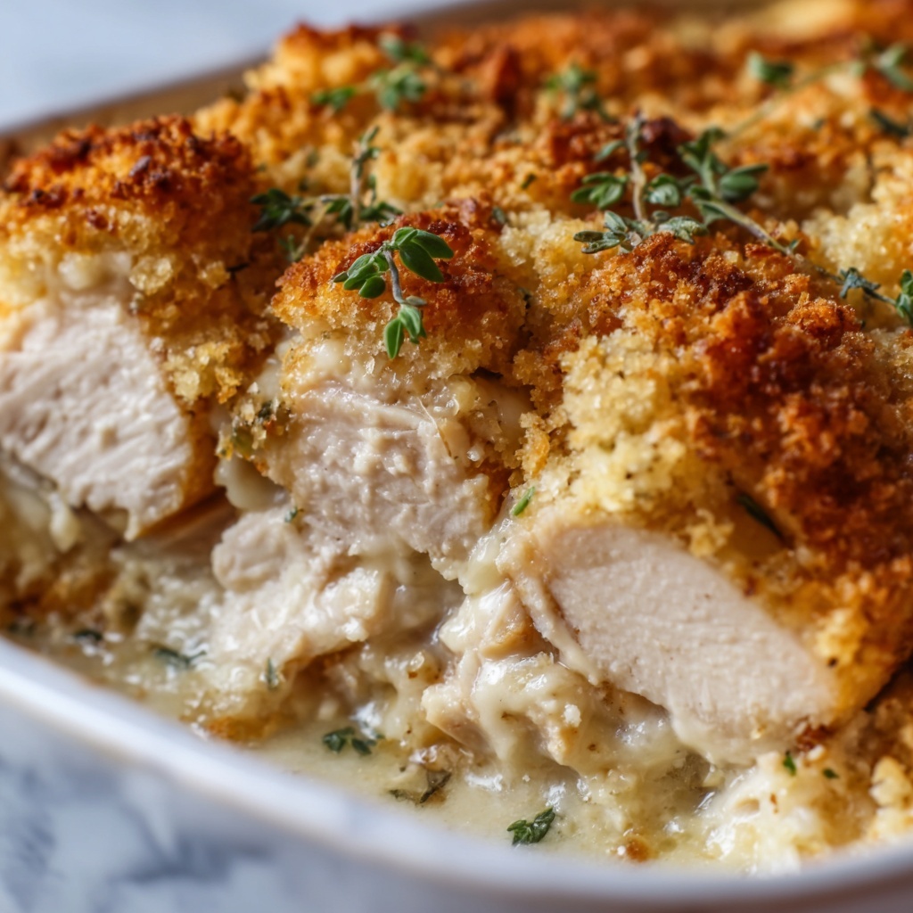 Chicken & Stuffing Casserole Recipe - Recipe Image