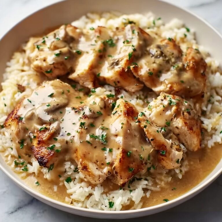 Smothered Chicken and Rice Recipe
