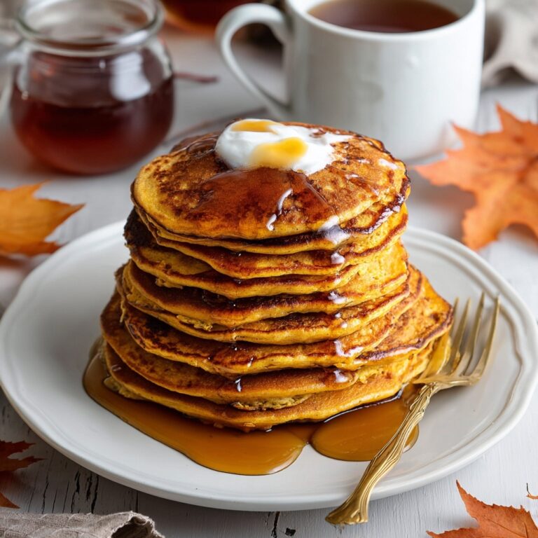 Sweet Potato Pancakes with Maple Syrup Recipe