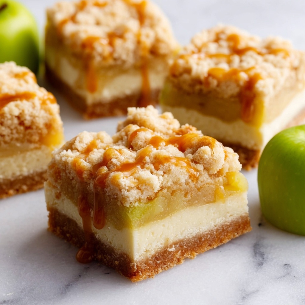 Salted Caramel Apple Bars Recipe - Recipe Image