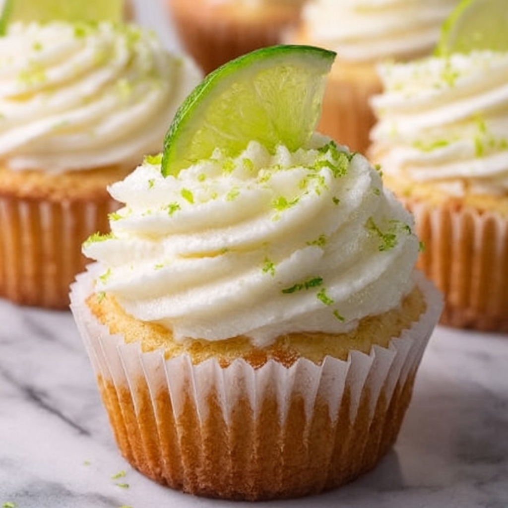 Margarita Cupcakes with Lime Frosting Recipe - Recipe Image