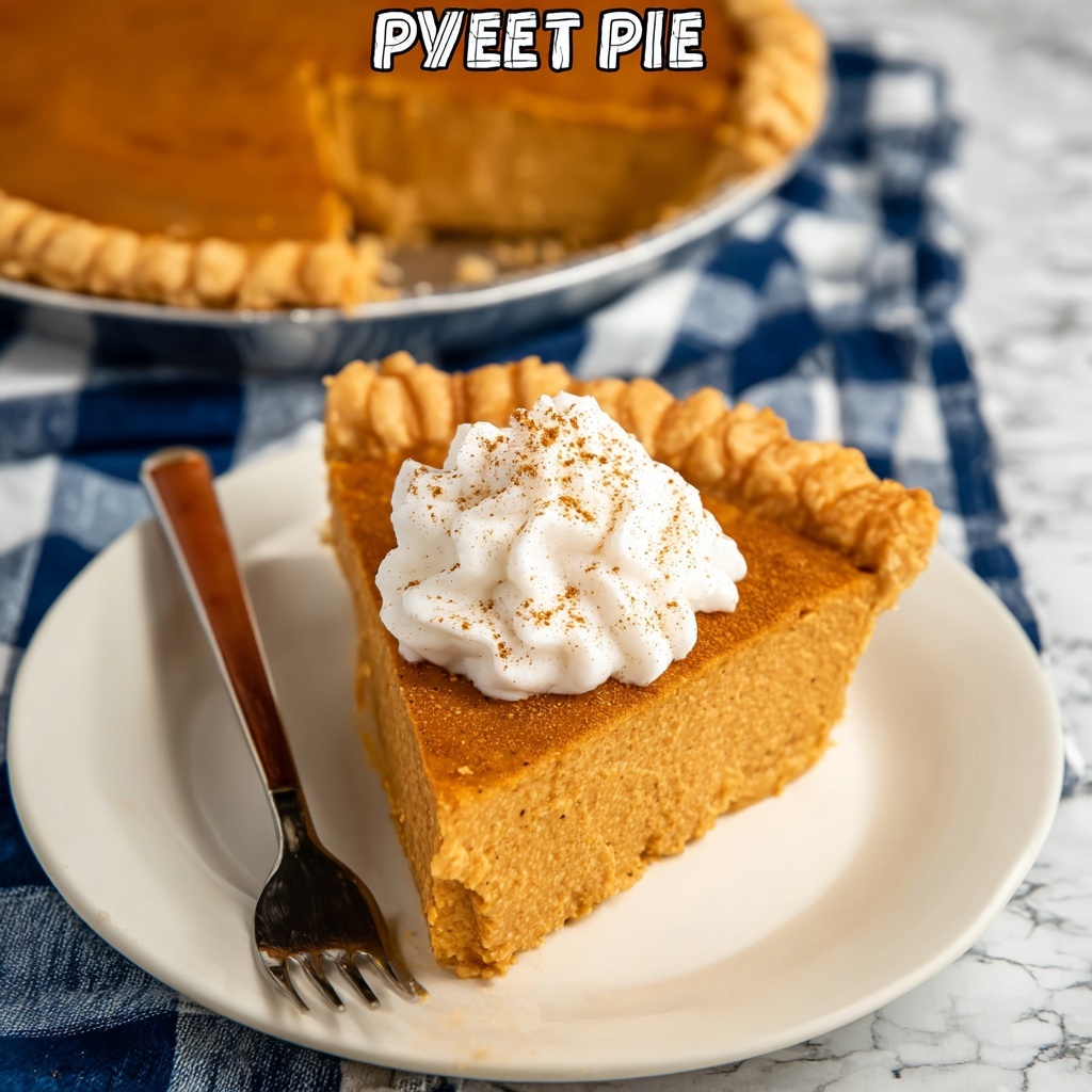 Sweet Potato Pie Recipe - Recipe Image