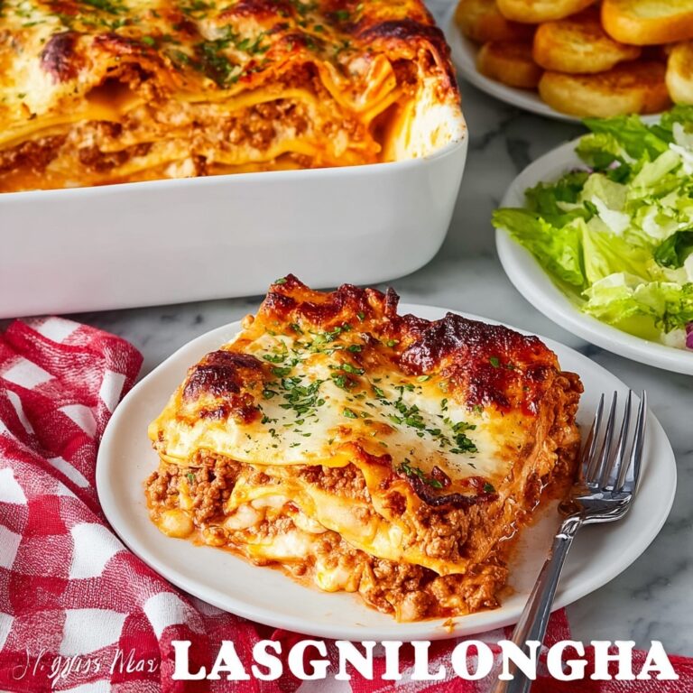 Overnight Lasagna Recipe