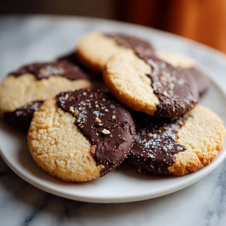 Chocolate Orange Shortbread Cookies Recipe