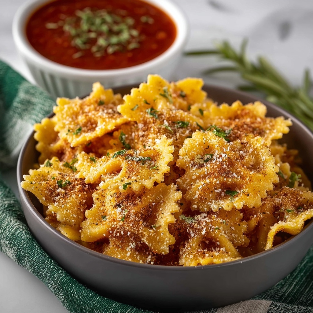 Air Fryer Pasta Chips Recipe - Recipe Image