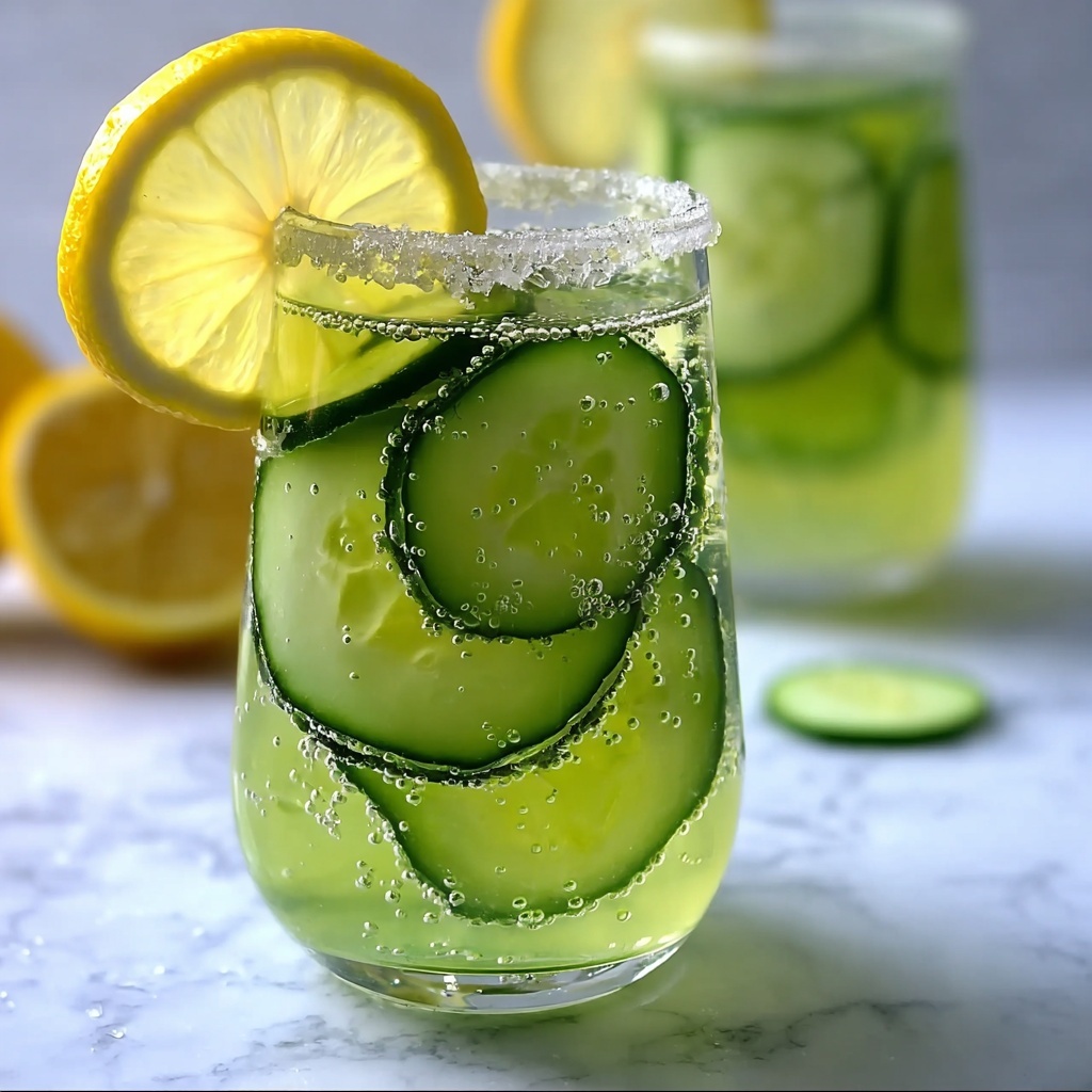 Refreshing Cucumber Lemonade Recipe - Recipe Image