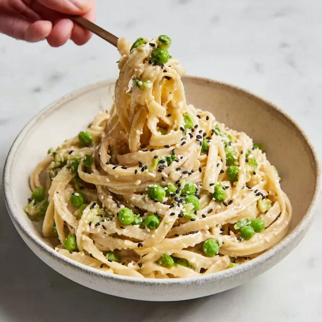 Creamy Tahini Noodles Recipe - Recipe Image