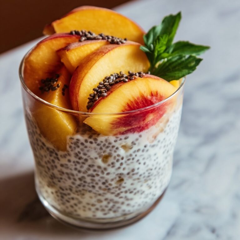 Great Peach Chia Pudding Recipe