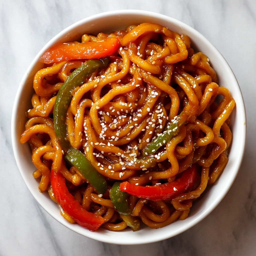Sweet and Sour Noodles Recipe - Recipe Image