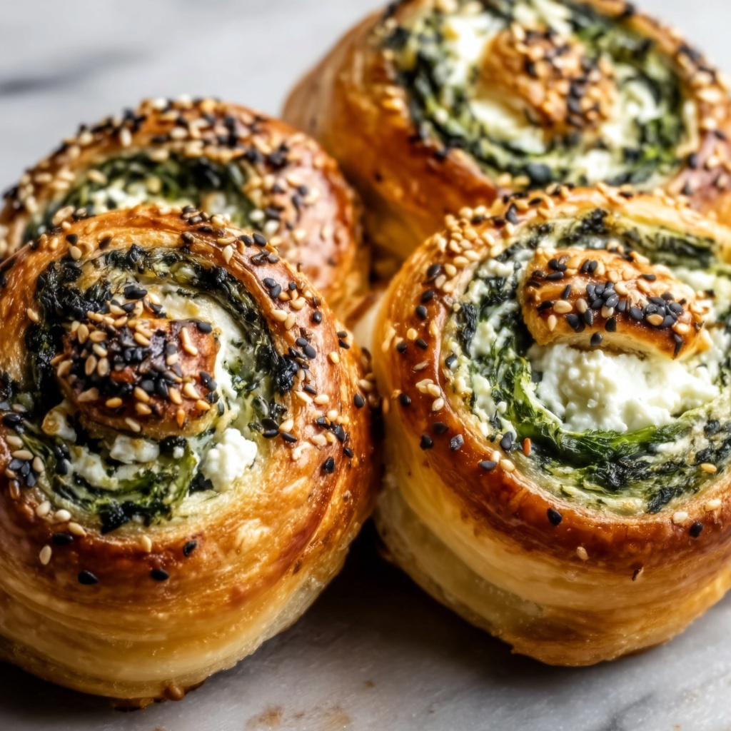 Spinach and Ricotta Rolls Recipe - Recipe Image