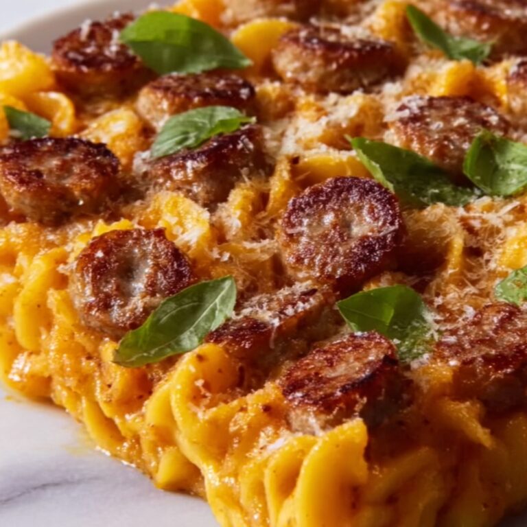 Sausage Nduja Pasta Recipe