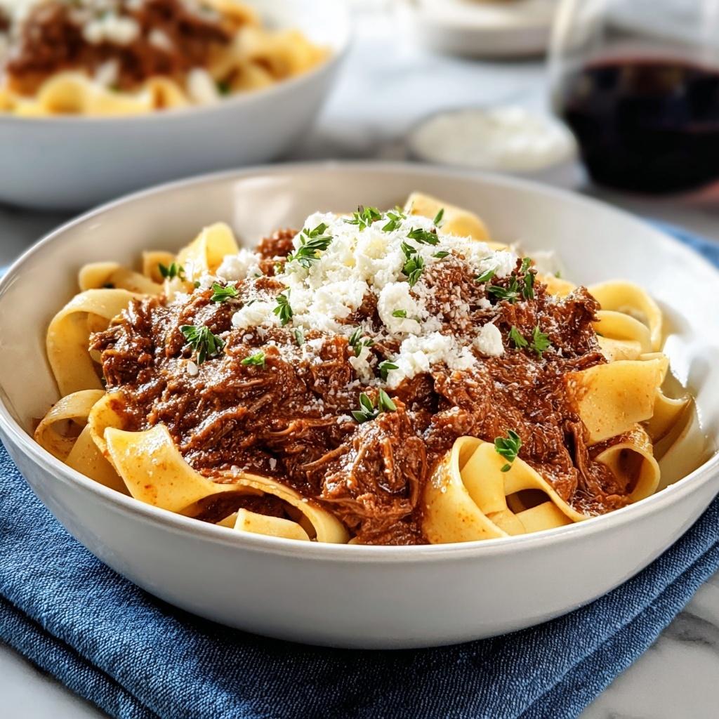 Beef Ragu with Pappardelle Recipe - Recipe Image