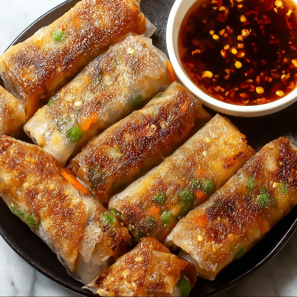 Crispy Vegetable Rice Paper Dumplings Recipe - Recipe Image