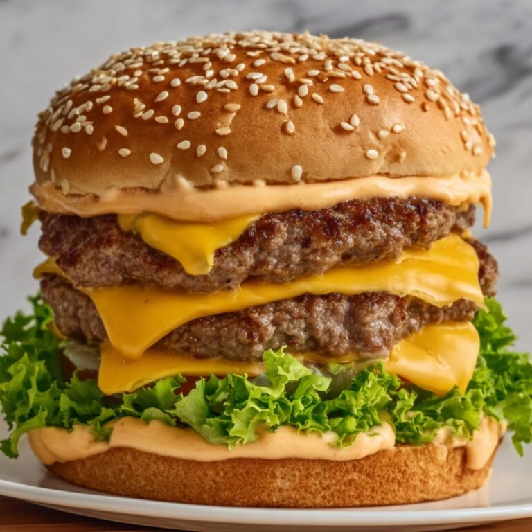 Homemade Big Macs Recipe